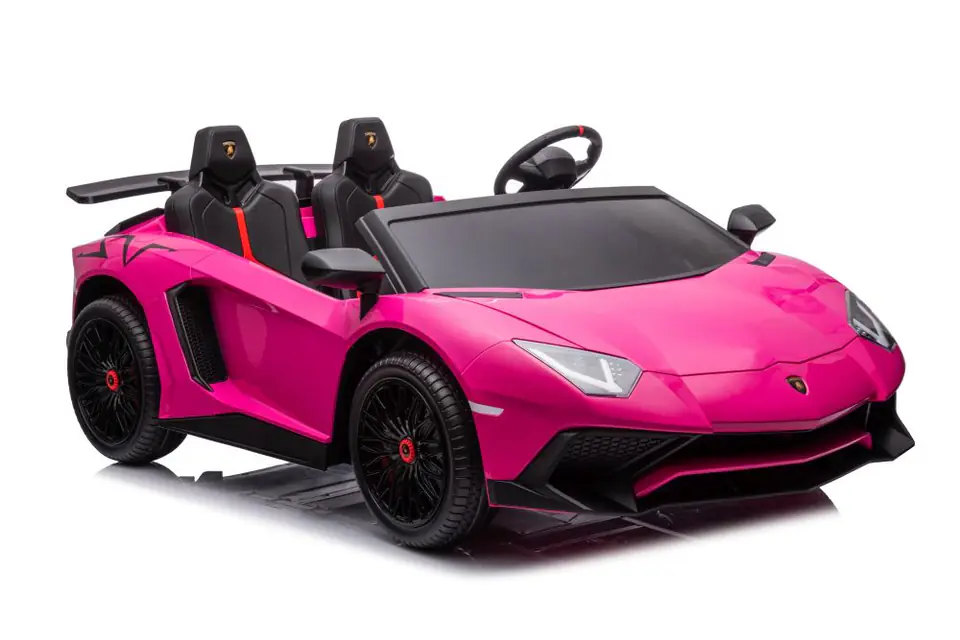 ⁨Auto Na Akumulator Lamborghini XXL A8803 Różowe 24V⁩ w sklepie Wasserman.eu