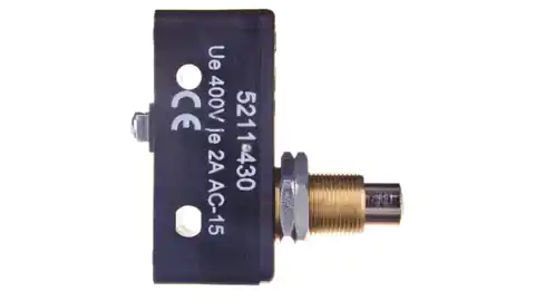 ⁨Wyłącznik krańcowy miniaturowy 1CO popychacz teleskopowy 5211-430 W0-5211-430⁩ w sklepie Wasserman.eu