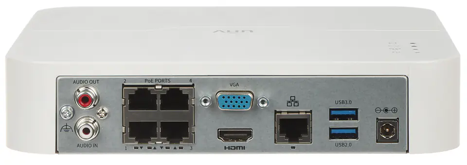 REJESTRATOR IP NVR501-04B-LP4 4 KANAŁY, 4 PoE UNIVIEW w sklepie Wasserman.eu