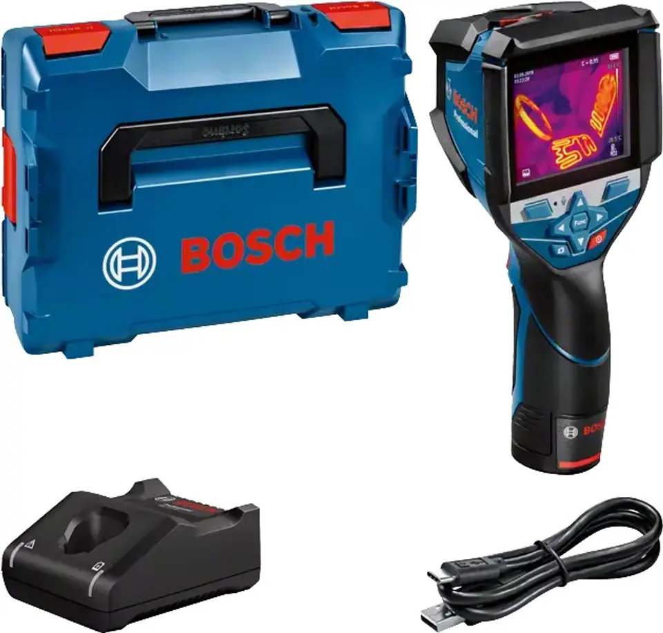 ⁨BOSCH. 12V 1x2.0AH USB-C GTC 600C LB THERMAL CAMERA⁩ at Wasserman.eu