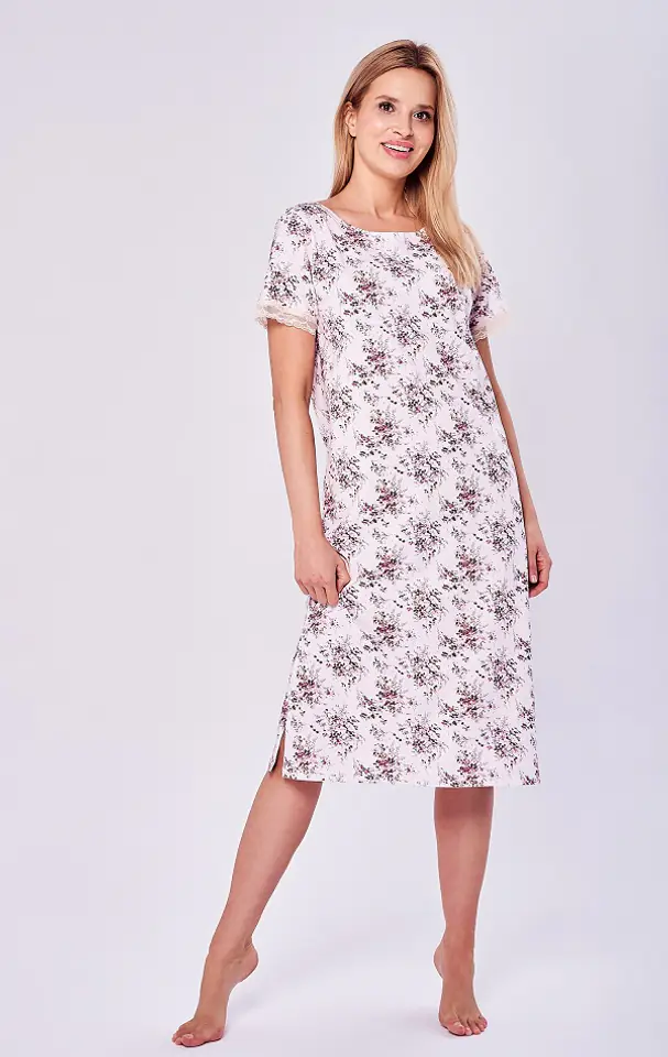 ⁨KOSZULA TARO 2965 JULIET SS23 (kolor wzorzyste, rozmiar M)⁩ w sklepie Wasserman.eu