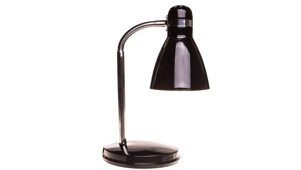 ⁨Lampka biurkowa ZARA HR-40-B czarna 07561⁩ w sklepie Wasserman.eu