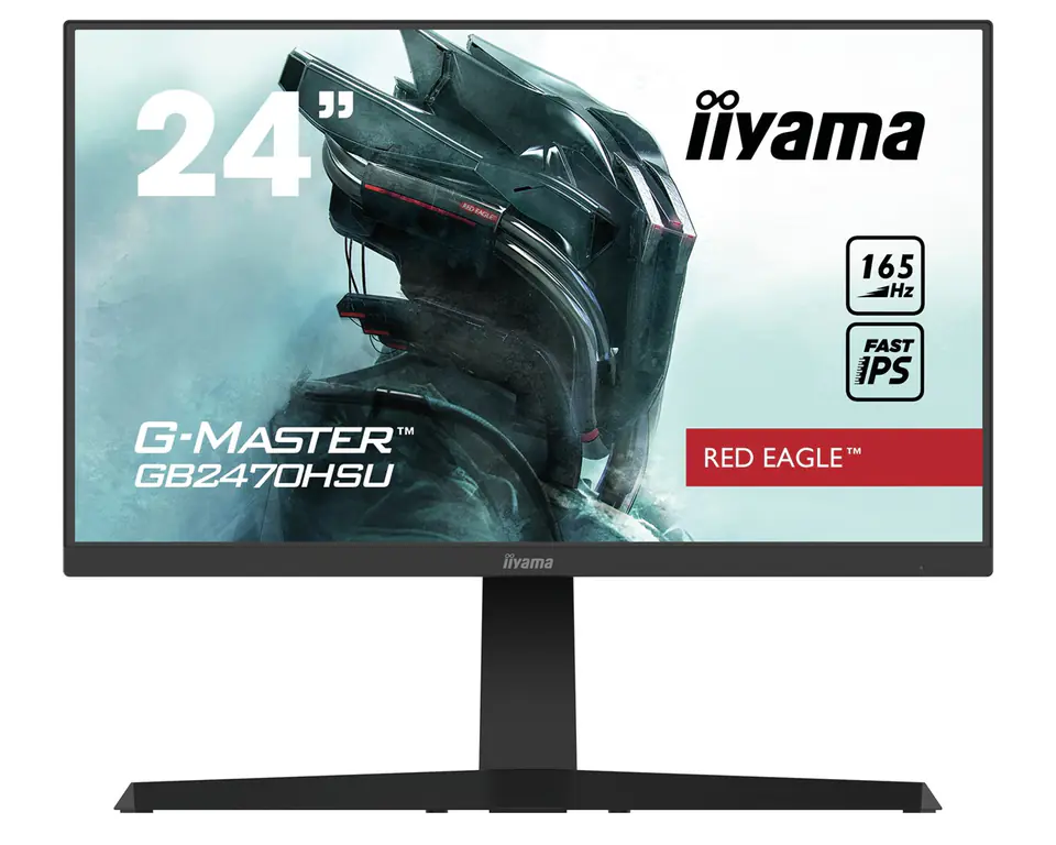 ⁨iiyama G-MASTER GB2470HSU-B5 computer monitor 60.5 cm (23.8") 1920 x 1080 pixels Full HD LED Black⁩ at Wasserman.eu