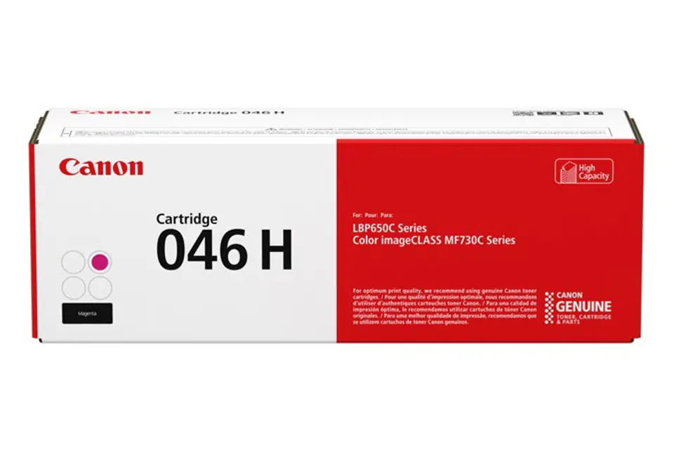 ⁨Canon Toner CRG-046H 1252C004 Magenta 5000 stron⁩ w sklepie Wasserman.eu