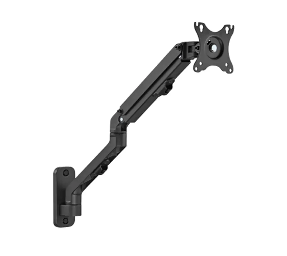 ⁨Gembird MA-WA1-02 Adjustable wall display mounting arm, 17”-27”, up to 7 kg⁩ at Wasserman.eu