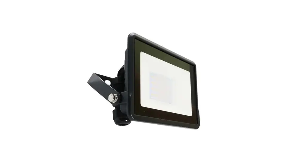 Projektor LED 20W 1510lm 6500K Dioda SAMSUNG IP65 Czarny 5 Lat Gwarancji 20309 w sklepie Wasserman.eu