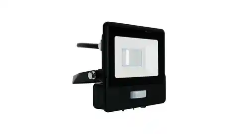 ⁨Projektor LED z czujnikiem ruchu 10W 735lm 6500K Dioda SAMSUNG IP65 Kabel 1m Czarny 5 Lat Gwarancji 20282⁩ w sklepie Wasserman.eu
