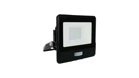⁨Projektor LED z czujnikiem ruchu 20W 1510lm 6500K Dioda SAMSUNG IP65 Czarny 5 Lat Gwarancji 20261⁩ w sklepie Wasserman.eu