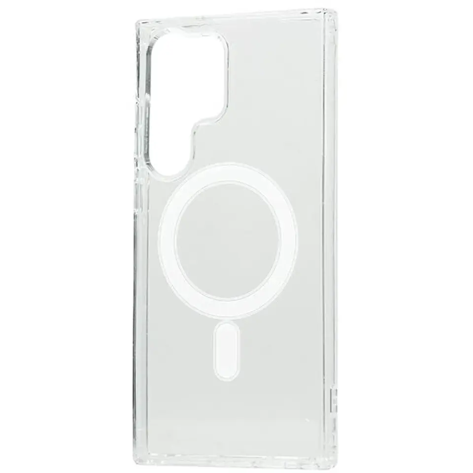 ⁨Beline Etui MagSafe Samsung S23 Ultra S918 transparent /clear⁩ w sklepie Wasserman.eu