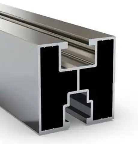 ⁨Profil aluminiowy szyna PV 40x40 na śrubę z łbem sześciokątym 2200mm⁩ w sklepie Wasserman.eu