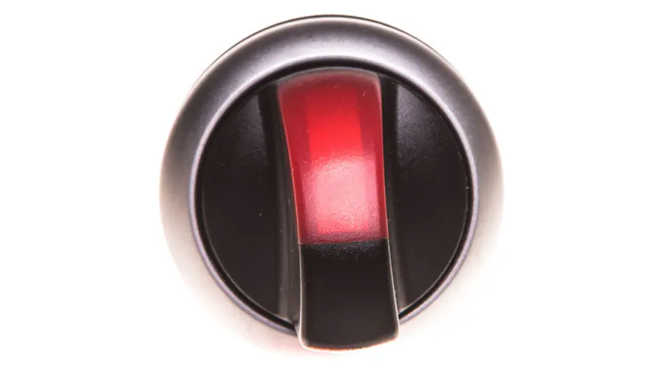 ⁨Napęd przełącznika 3 połozeniowy czerwony z podświetleniem z samopowrotem M22-WLK3-R 216835⁩ w sklepie Wasserman.eu