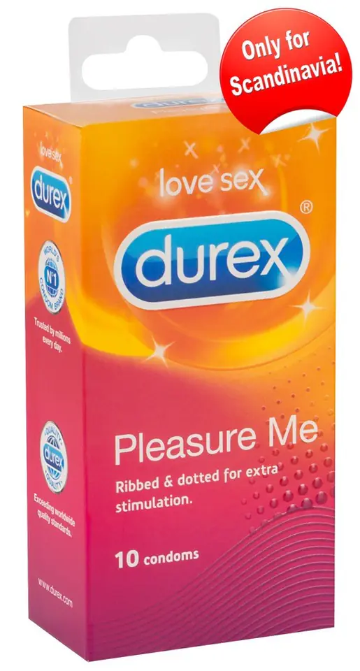 ⁨PREZERWATYWY DUREX PLEASURE ME 10⁩ w sklepie Wasserman.eu