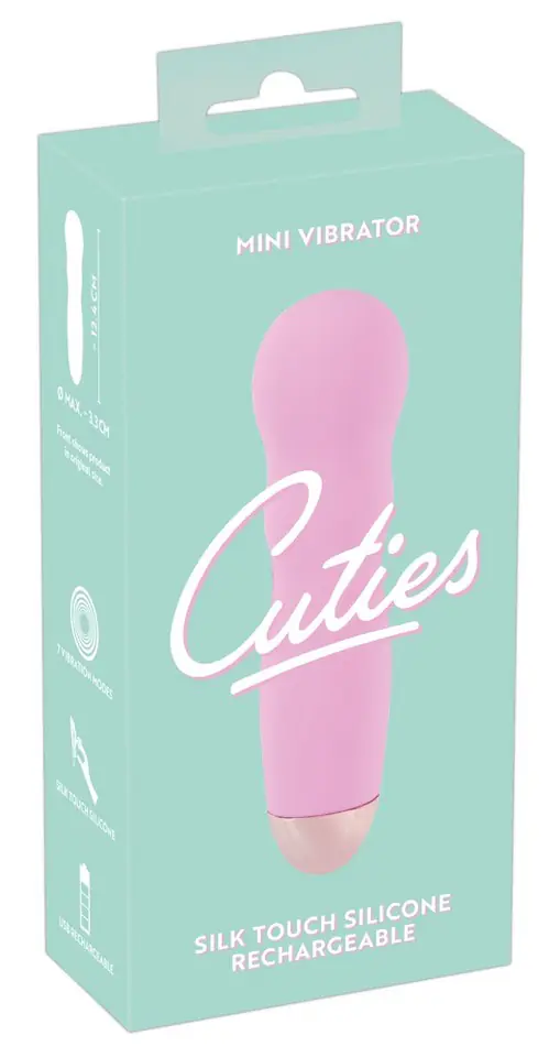 ⁨WIBRATOR CUTIES MINI VIBRATOR ROSE⁩ w sklepie Wasserman.eu