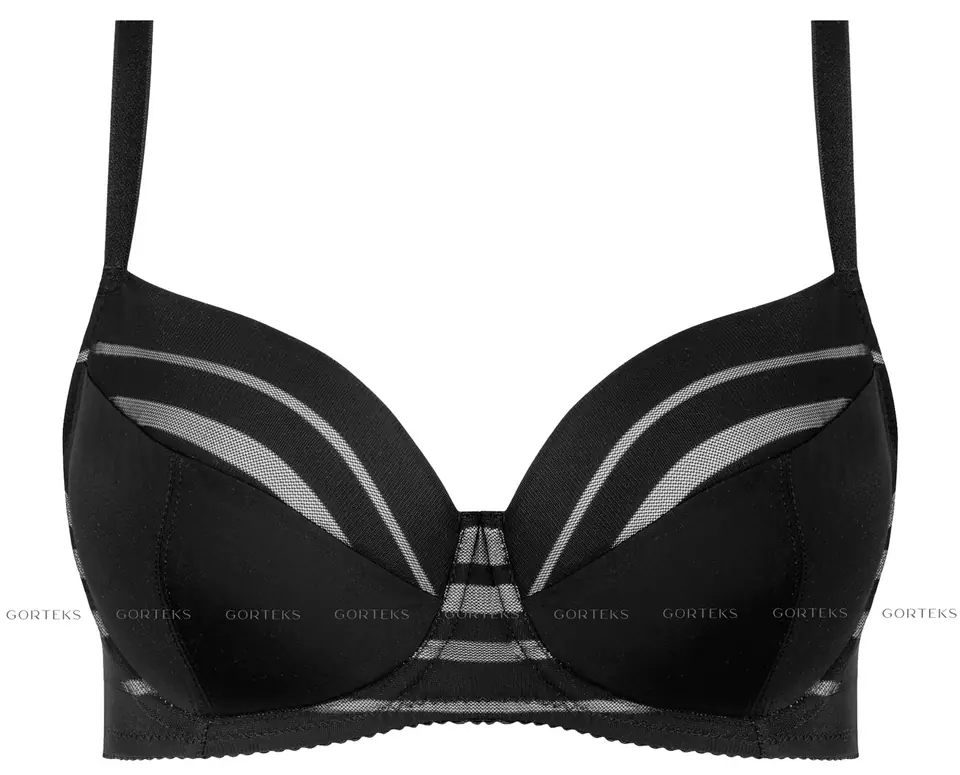 ⁨Luna/B4 bra stiffened black (Multicolour, size 80E)⁩ at Wasserman.eu