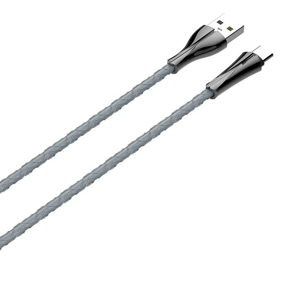 ⁨Kabel USB-C LDNIO LS461 LED, 1m⁩ w sklepie Wasserman.eu