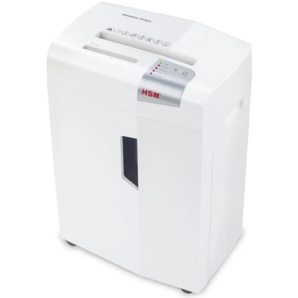 HSM 1033121 paper shredder Particle-cut shredding 57 dB 23 cm White at Wasserman.eu