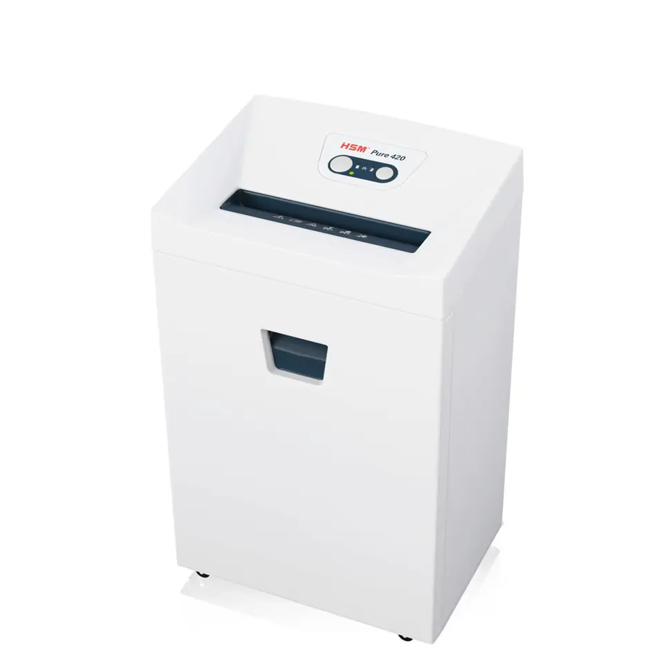 HSM Pure 420 shredder, 35 l, 3,9 mm at Wasserman.eu