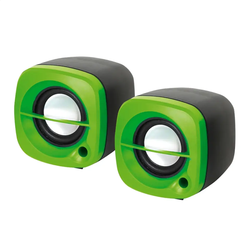 ⁨ENCEINTES OMEGA  2.0 OG-15 6W VERT USB [43042]⁩ im Wasserman.eu