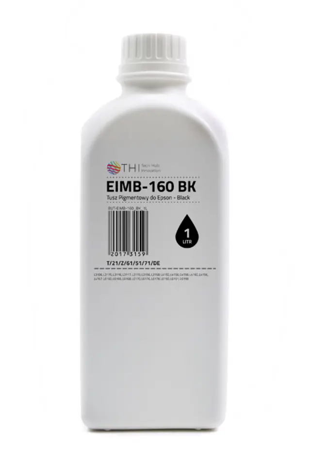 ⁨Butelka Black Epson 1L Tusz Pigmentowy (Pigment) INK-MATE EIMB160⁩ w sklepie Wasserman.eu