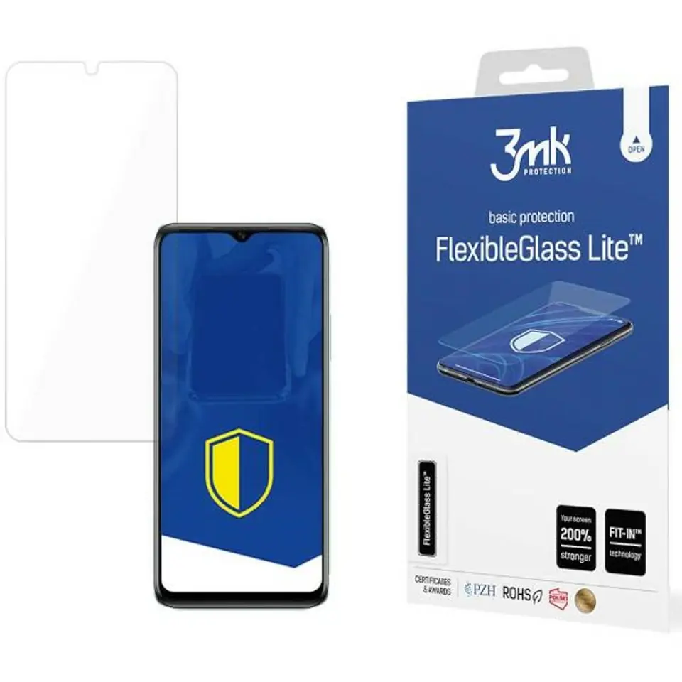⁨3MK FlexibleGlass Lite Infinix Hot 20 5G Szkło Hybrydowe Lite⁩ w sklepie Wasserman.eu