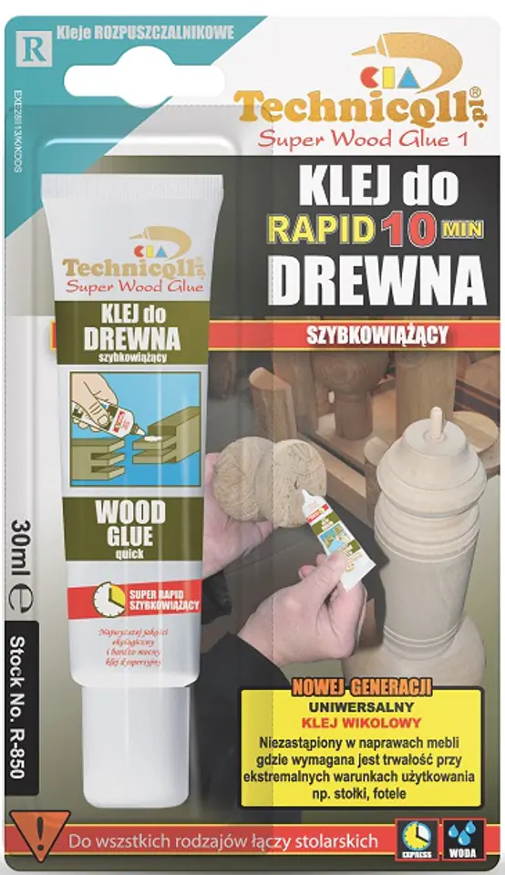 ⁨KLEJ DO DREWNA D3 30ML⁩ w sklepie Wasserman.eu