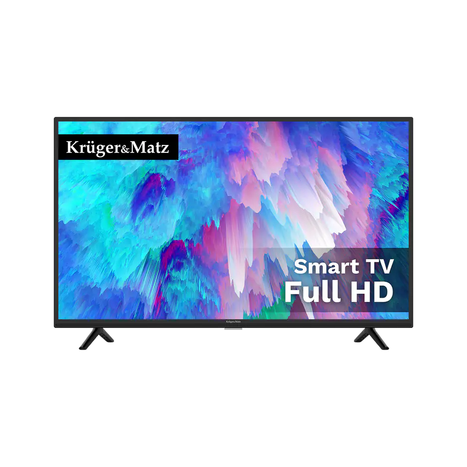 ⁨Krüger&Matz KM0240FHD-S6 TV 101,6 cm (40") FHD Smart TV Black⁩ at Wasserman.eu