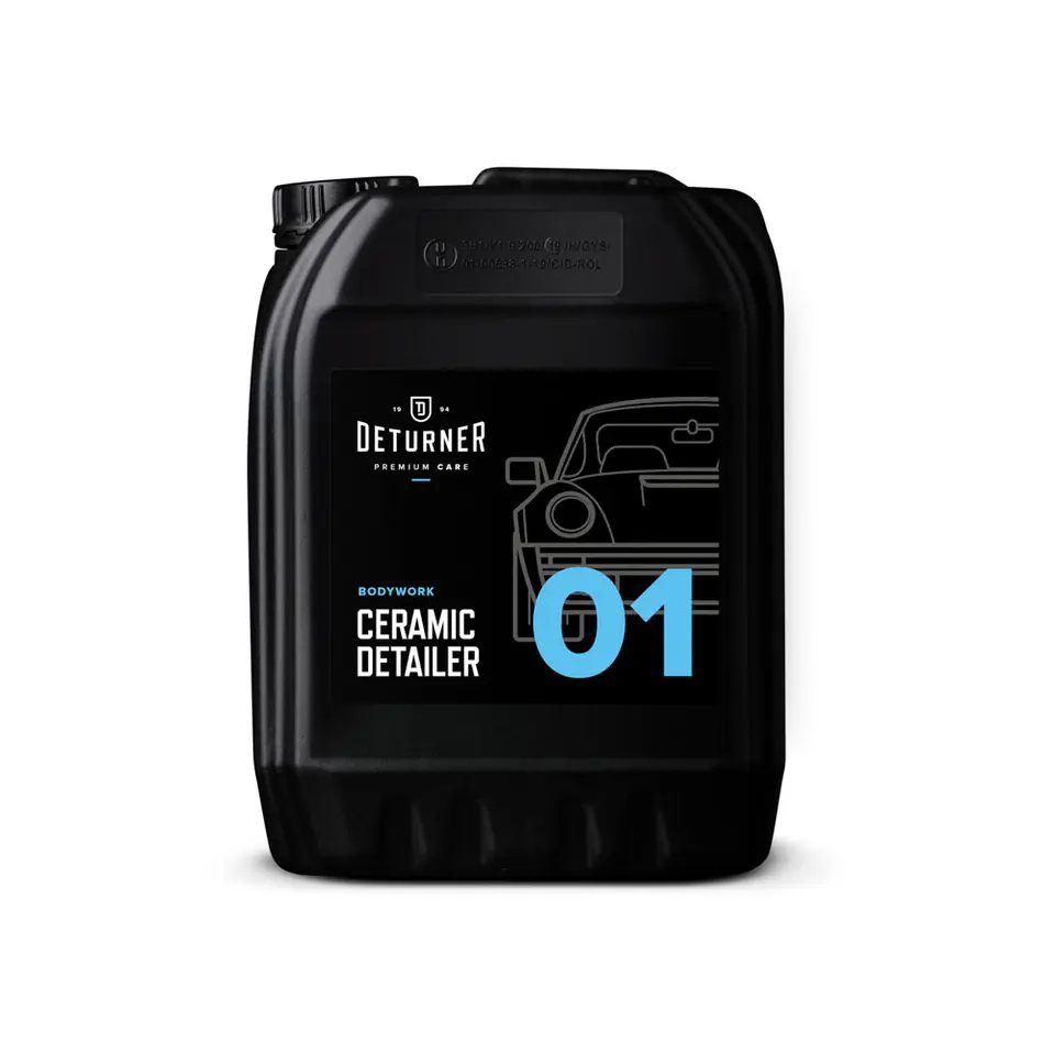 ⁨Deturner Ceramic Detailer 5L - quick detailer z dodatkiem kwarcu, połysk i śliskość⁩ w sklepie Wasserman.eu