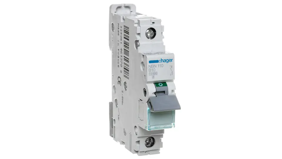 ⁨Circuit breaker 1P B 10A 10kA AC NBN110⁩ at Wasserman.eu