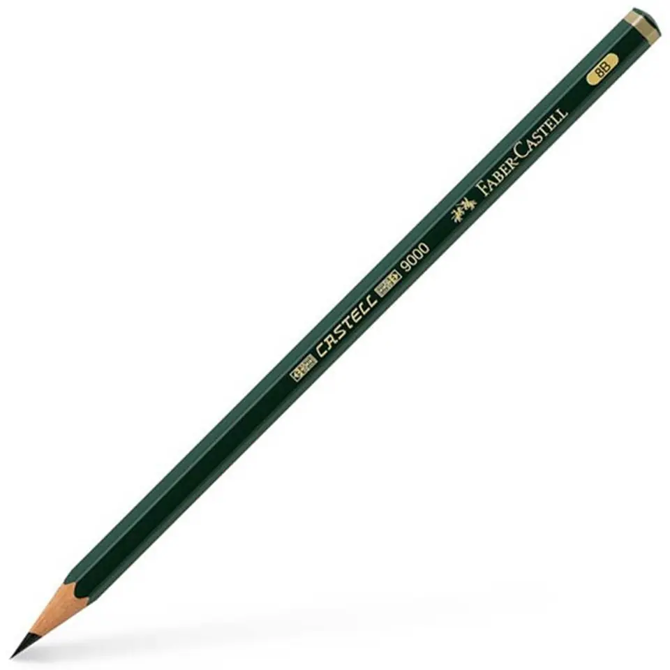 ⁨Ołówek CASTELL 9000 8B (12szt.) 119008 Faber-Castell⁩ w sklepie Wasserman.eu