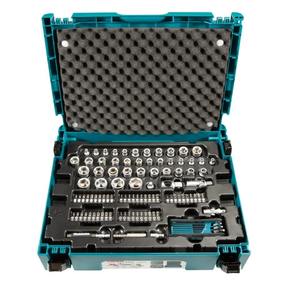 ⁨MAKITA HAND TOOLS SET IN A MACPAC CASE 120pcs.⁩ at Wasserman.eu