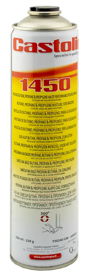 BUTLA,NABÓJ GAZOWY 220G GW. 7/16'' 1450 #2711 13 w sklepie Wasserman.eu