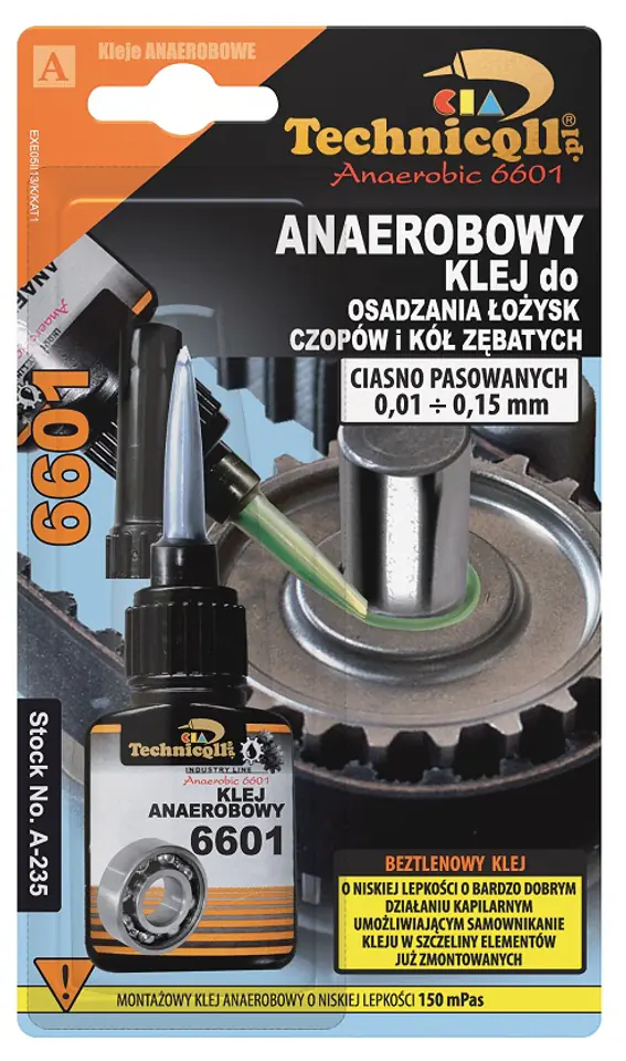 ⁨KLEJ ANAEROBOWY 6601 10G⁩ w sklepie Wasserman.eu