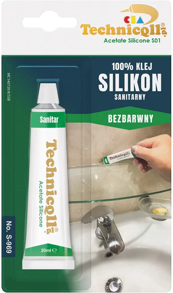 ⁨SILIKON SANITARNY BEZBARWNY 20ML⁩ w sklepie Wasserman.eu