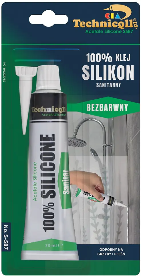 ⁨SILIKON SANITARNY BEZBARWNY 70ML⁩ w sklepie Wasserman.eu