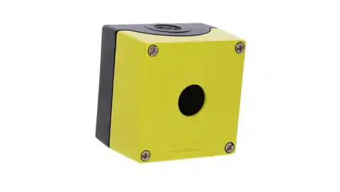 ⁨Obudowa sterownicza do aparatów 22mm metal żółta 1 punkt sterowniczy bez wyposażenia 3SU1851-0AA00-0AA2⁩ w sklepie Wasserman.eu