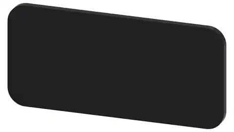 ⁨Etykieta wkładana lub samoprzylepna 12.5 x 27mm czarna białe litery bez inskrypcji do samodzielnego opisu 3SU1900-0AC16-0AA0⁩ w sklepie Wasserman.eu
