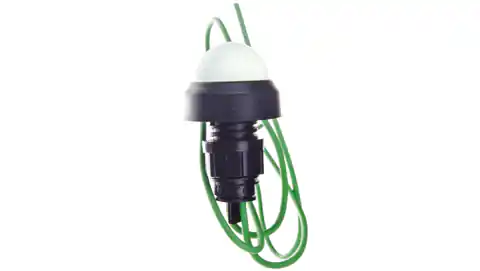 ⁨Lampka sygnalizacyjna LED 20mm zielona 230V AC LS LED 20 G 230 004770816⁩ w sklepie Wasserman.eu