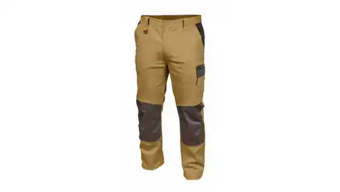 ⁨EDGAR II spodnie ochronne ciemne beżowe M (50)⁩ w sklepie Wasserman.eu