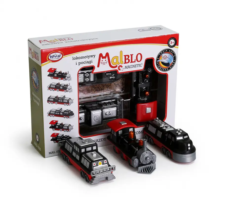⁨MalBlo Magnetic Trains and Locomotives⁩ at Wasserman.eu