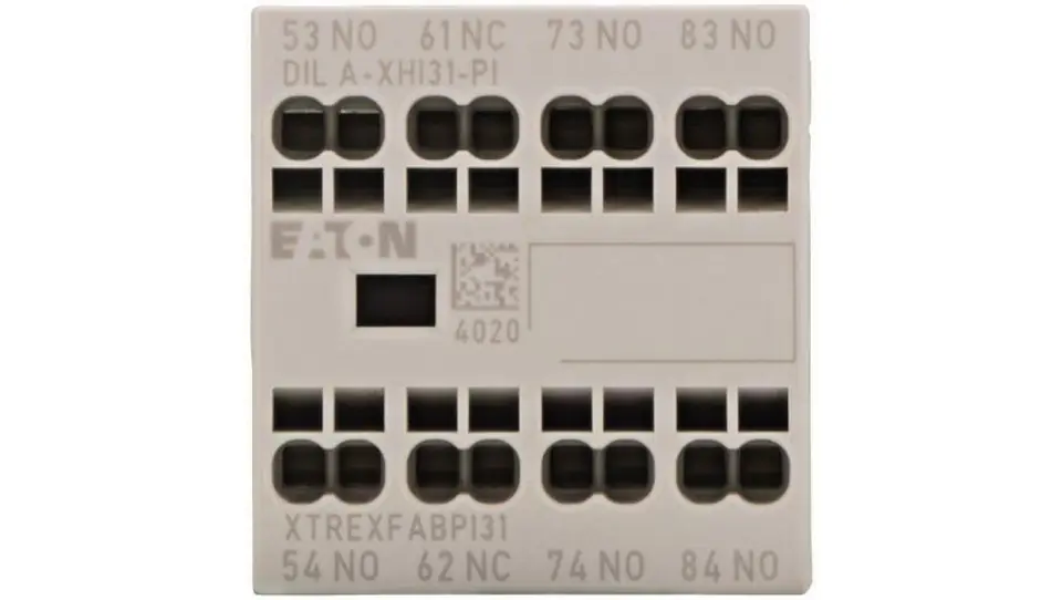 ⁨Moduł styków pomocniczych DILA-XHI31-PI 4P 16A 3Z+1R mocowanie czołowe Push-In 199318⁩ w sklepie Wasserman.eu