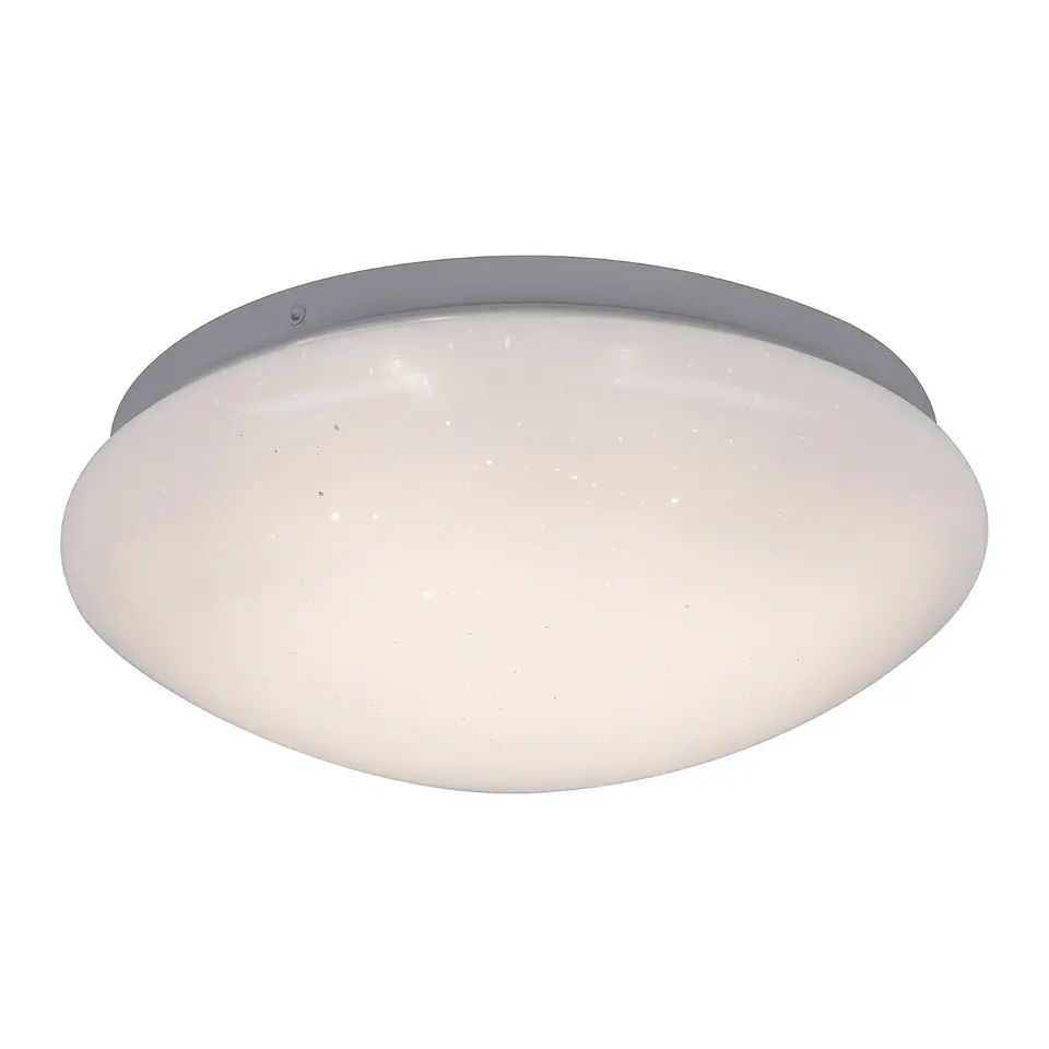 ⁨Lampa sufitowa Lucas Rabalux biała gwiazdy 12W D26 IP44 3936⁩ w sklepie Wasserman.eu
