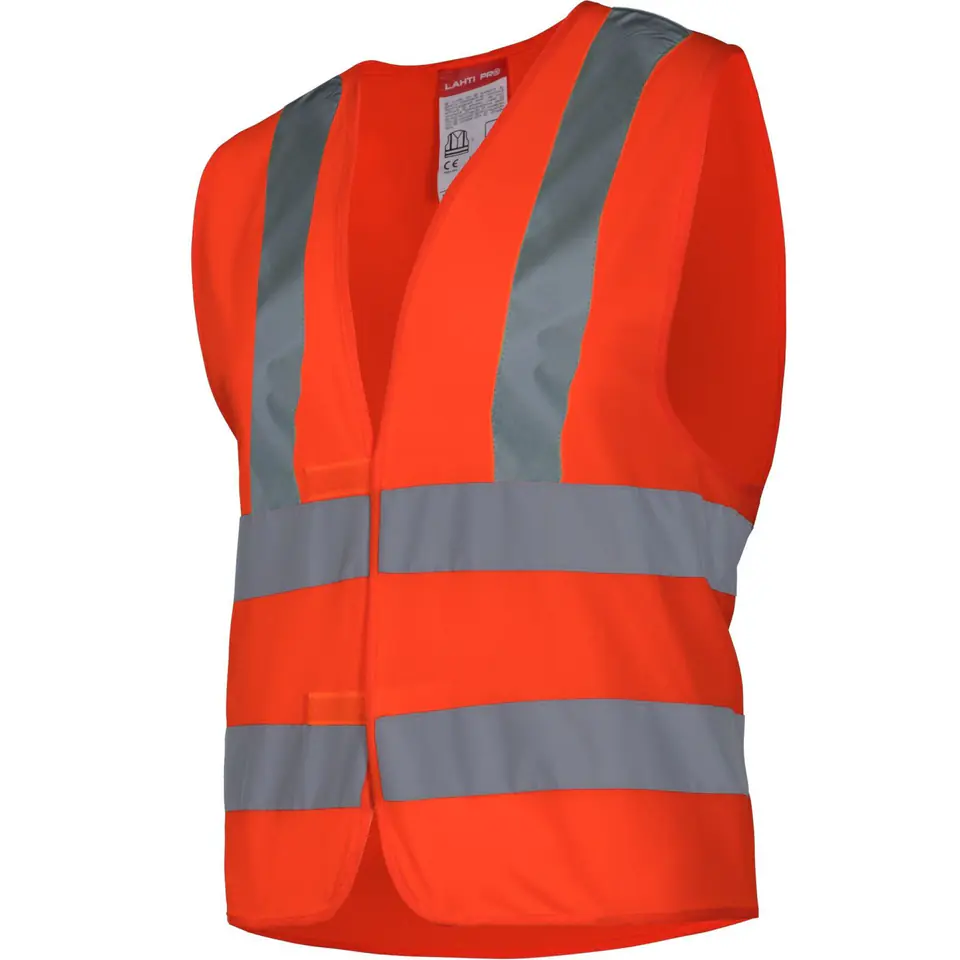 ⁨WARNING VEST  4 TAPES ORANGE, "S", CE, LAHTI⁩ at Wasserman.eu