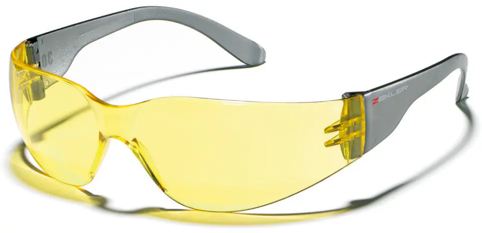 ⁨Safety glasses ZEKLER 30 yellow HC⁩ at Wasserman.eu