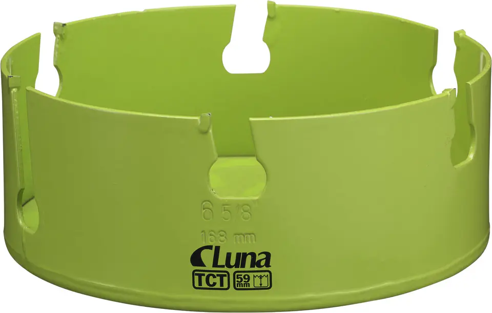 Wood hole saw 168 mm Luna at Wasserman.eu