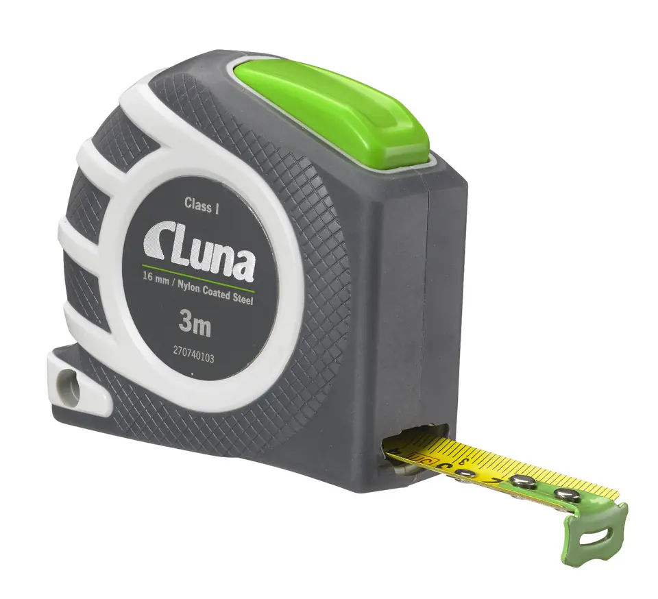 ⁨Przymiar taśmowy LAL Auto Lock 3 m Luna⁩ w sklepie Wasserman.eu