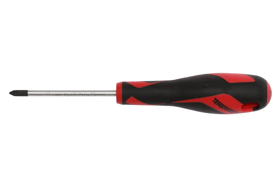 ⁨Phillips Cross Screwdriver PH1 x 75 mm MD947N1 Teng Tools⁩ at Wasserman.eu