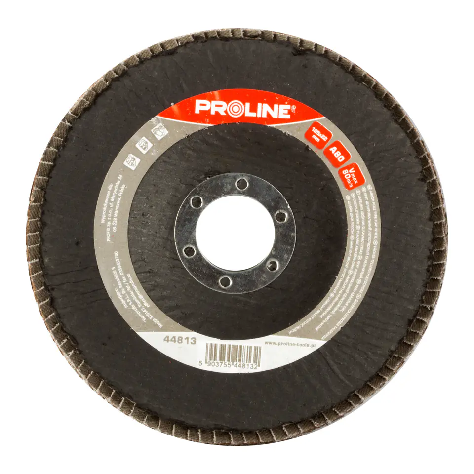 ⁨Disc leaf grinding wheel, a80, 125x22 proline⁩ at Wasserman.eu