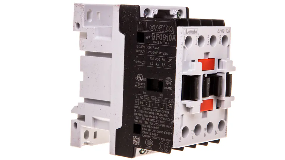 ⁨Power Contactor 9A 3P 230V AC 1Z 0R BF0910A230⁩ at Wasserman.eu