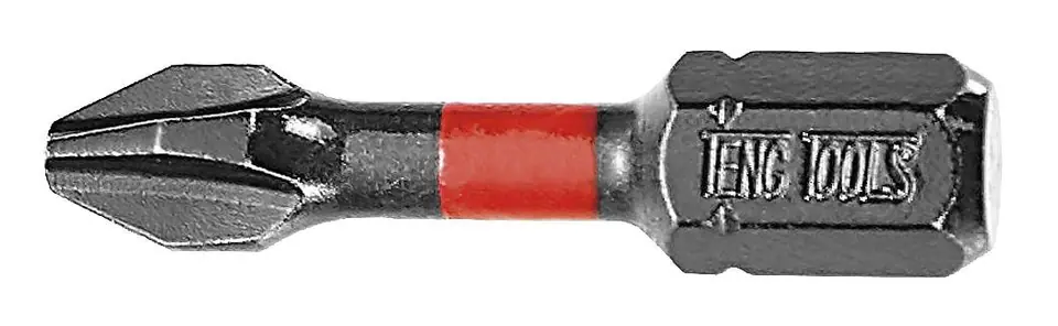 ⁨Grot udarowy 1/4" PH2 30 mm  Teng Tools⁩ w sklepie Wasserman.eu