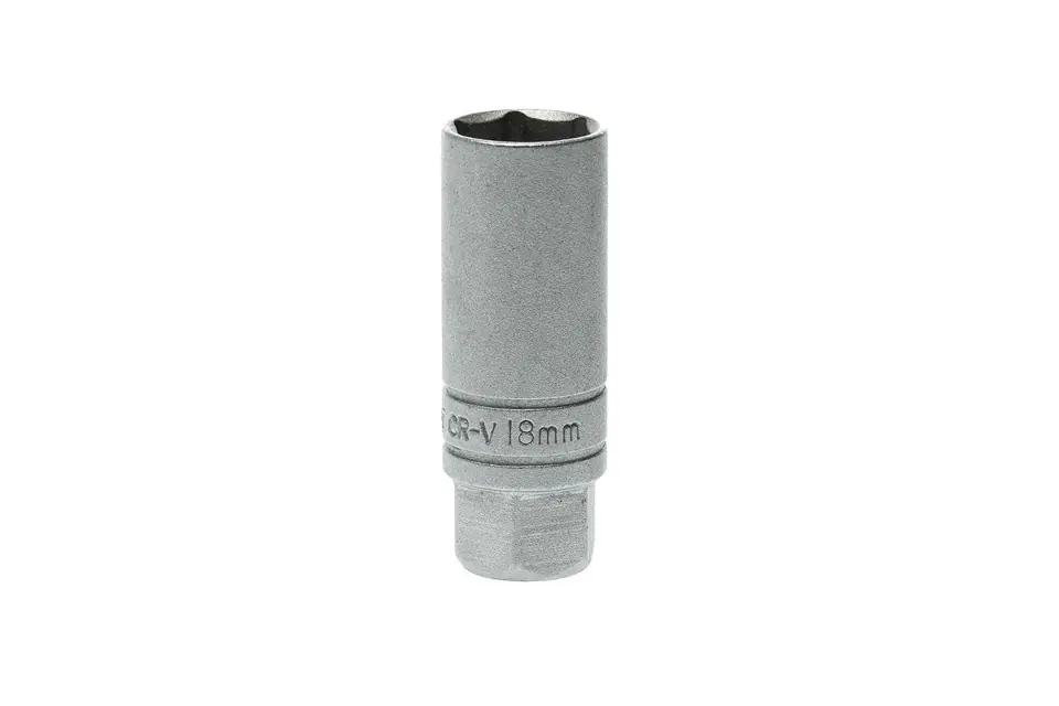 ⁨Spark plug socket with shank 3/8" 18 mm length 70 mm Teng Tools⁩ at Wasserman.eu